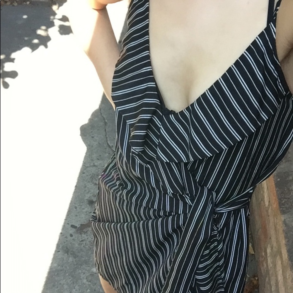 Pinstripe dress